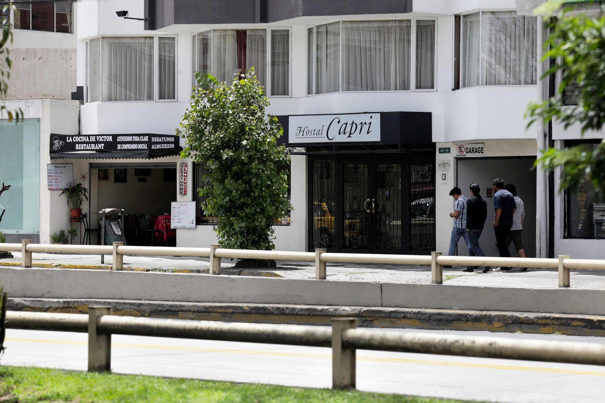 קיטו Hostal Capri מראה חיצוני תמונה